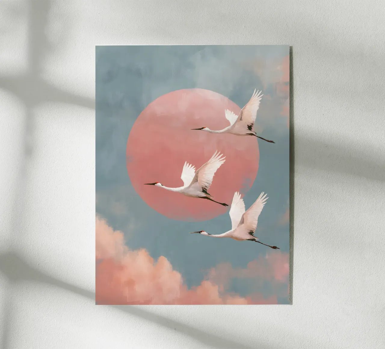 The Cranes plexiglass da Gypsy Galleria