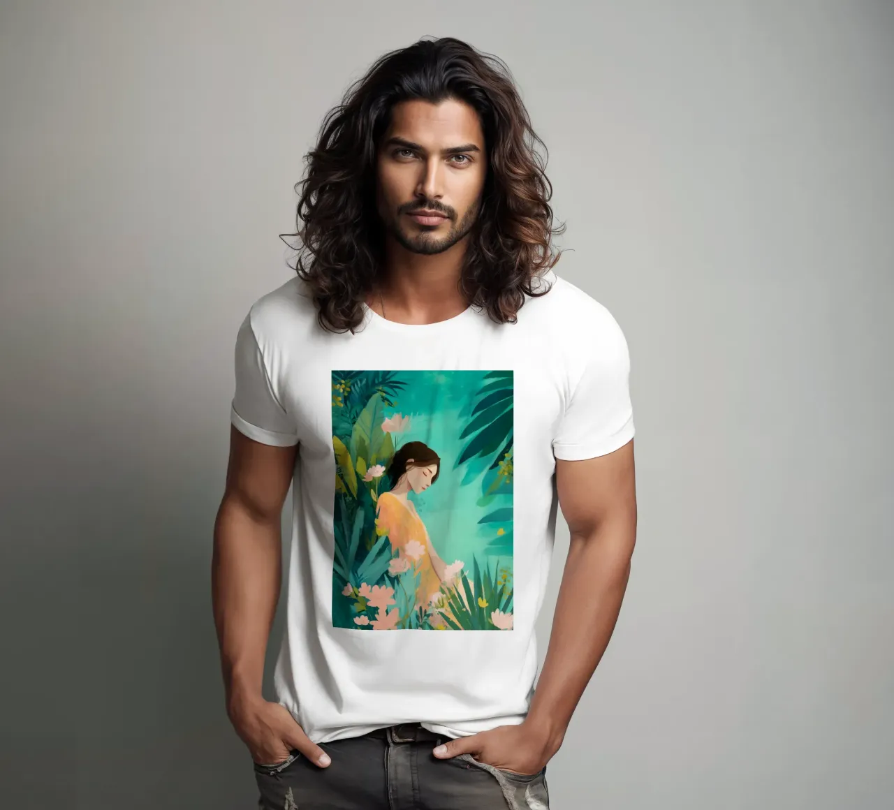 Beautiful Things Don't Ask for Attention III t-shirt da Clara August