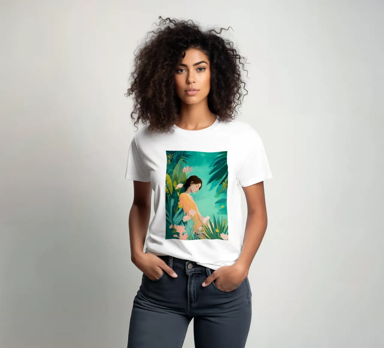 Beautiful Things Don't Ask for Attention III t-shirt da Clara August