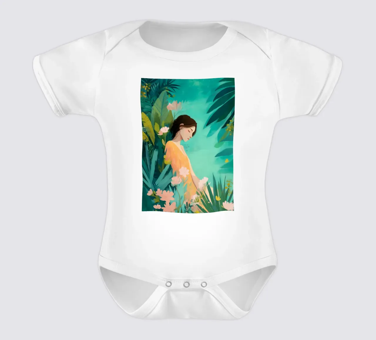 Beautiful Things Don't Ask for Attention III body neonato maniche corte da Clara August