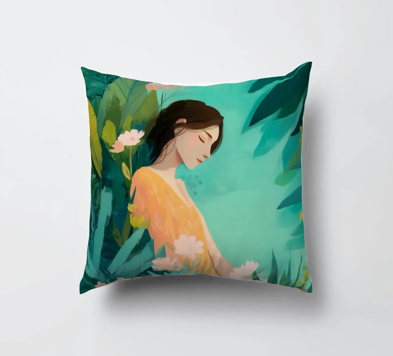 Beautiful Things Don't Ask for Attention III cuscino da Clara August