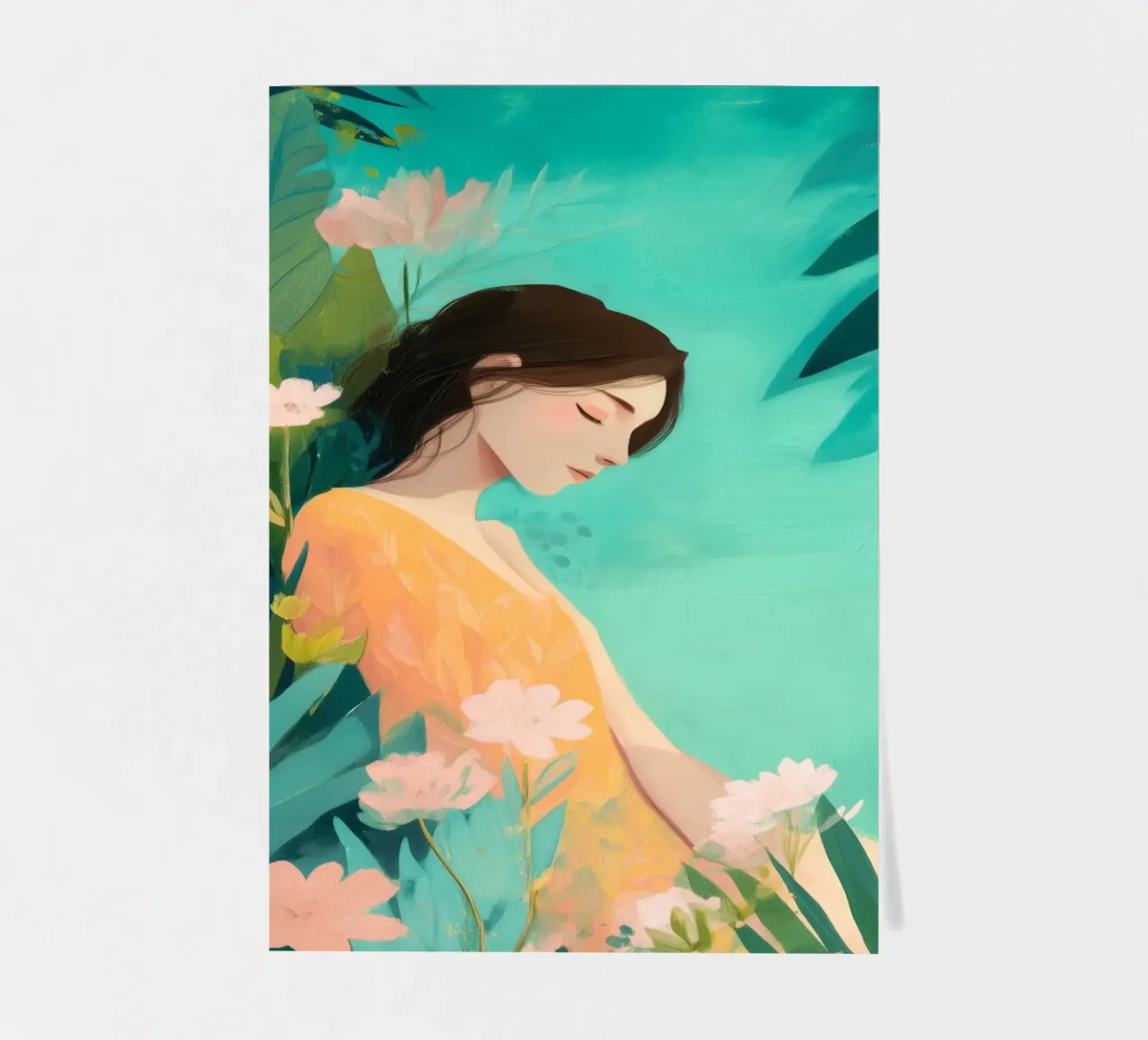 Beautiful Things Don't Ask for Attention III foglio adesivo da Clara August