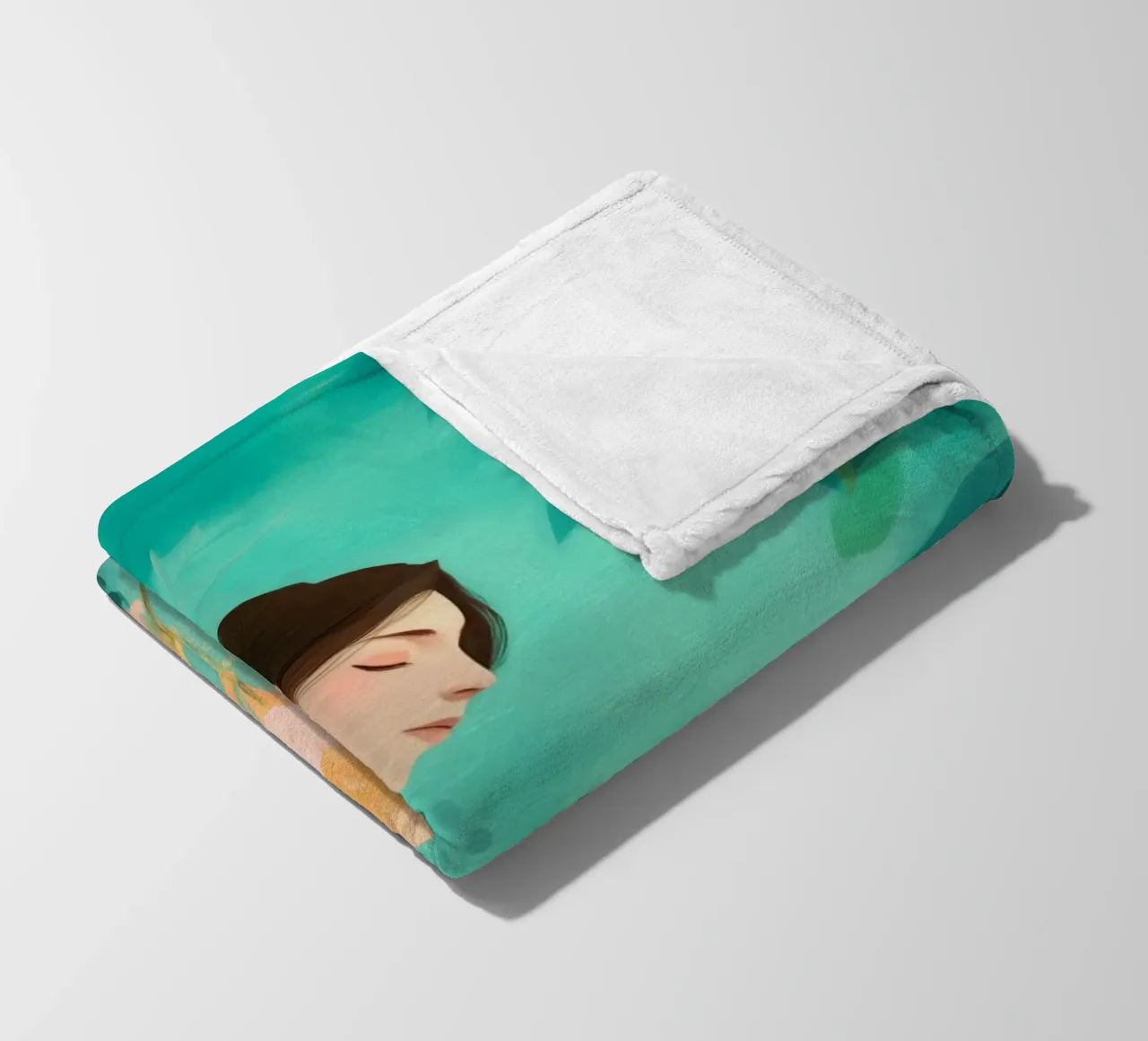 Beautiful Things Don't Ask for Attention III coperta in pile da Clara August