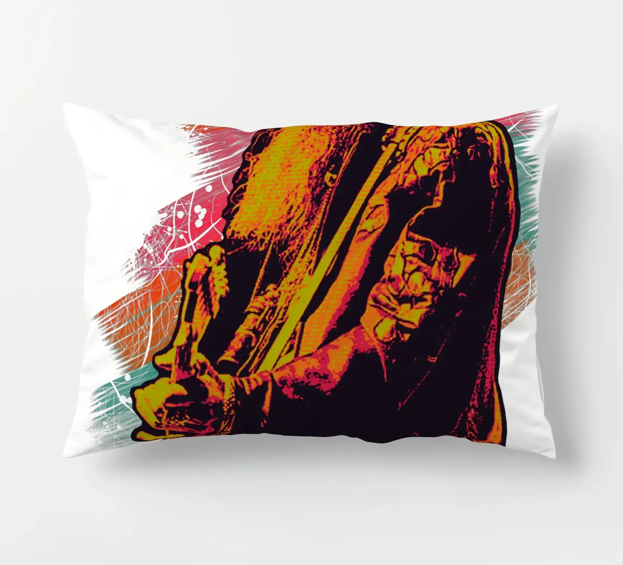 Dusty Hill art cuscino da Lembayung art