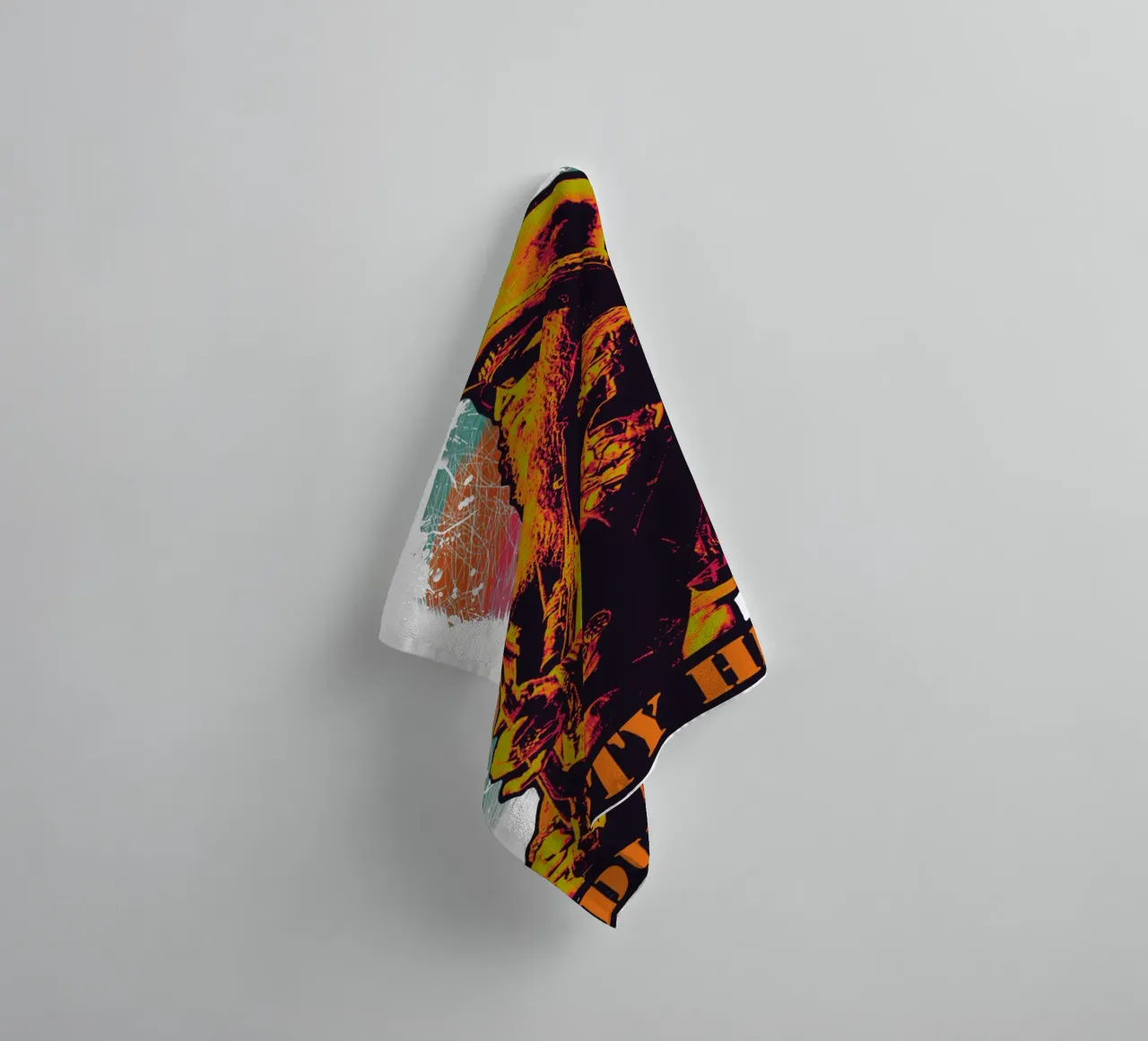 Dusty Hill art asciugamano da bagno da Lembayung art