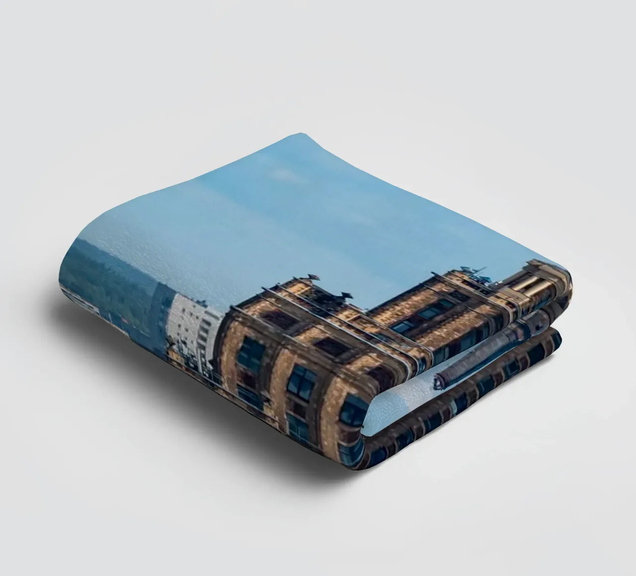 Latvian Academy of Sciences in Riga towel by anderm