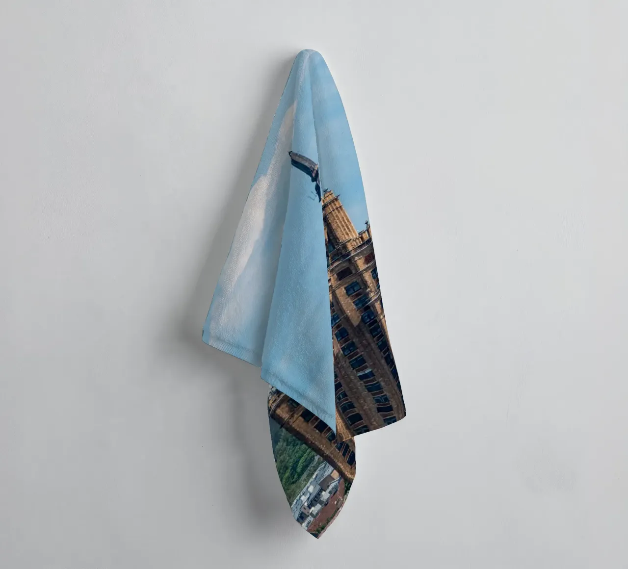 Latvian Academy of Sciences in Riga towel by anderm