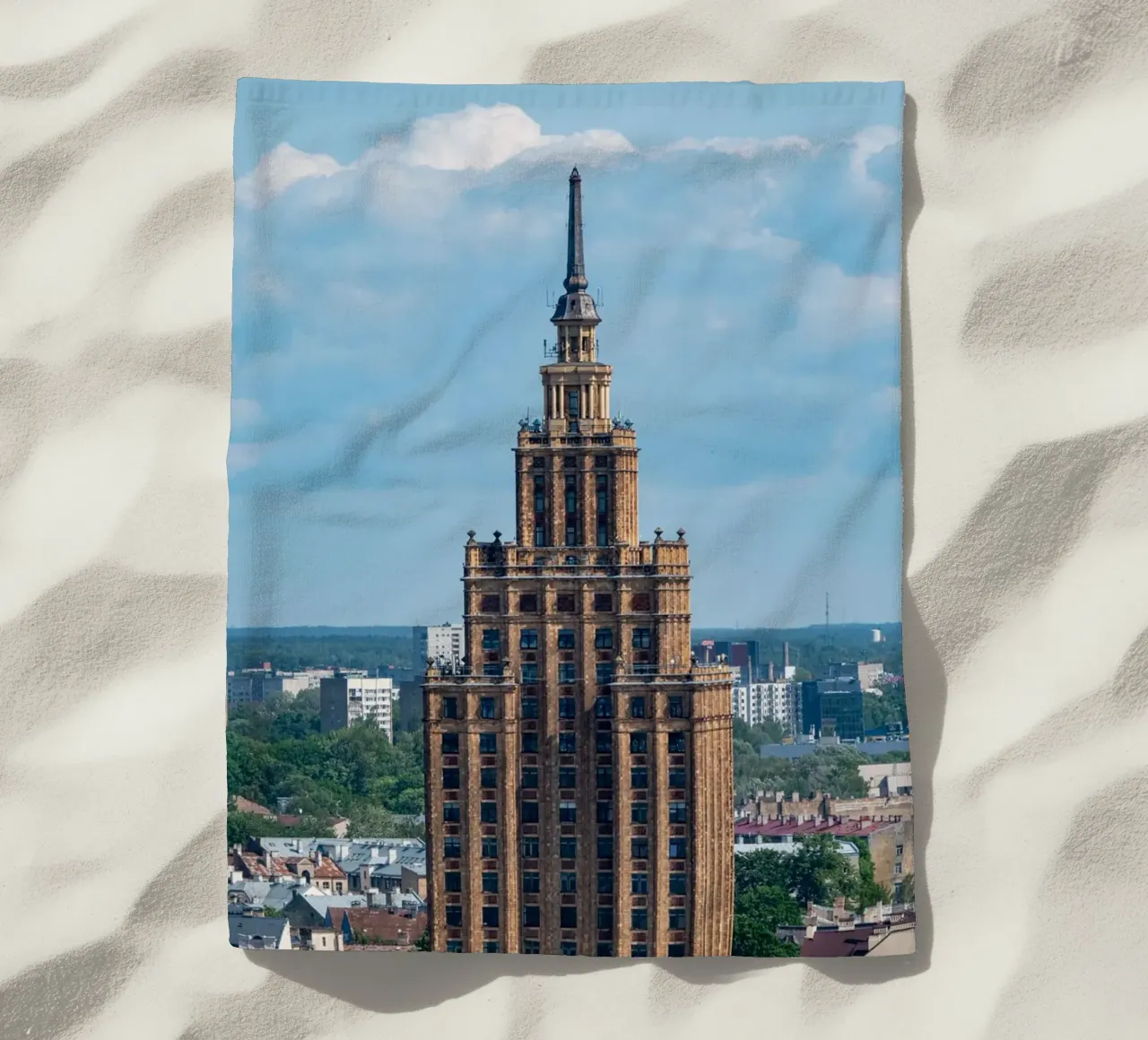 Accademia lettone delle scienze di Riga telo mare da anderm