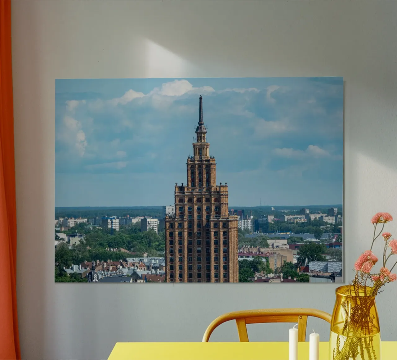 Accademia lettone delle scienze di Riga poster da anderm