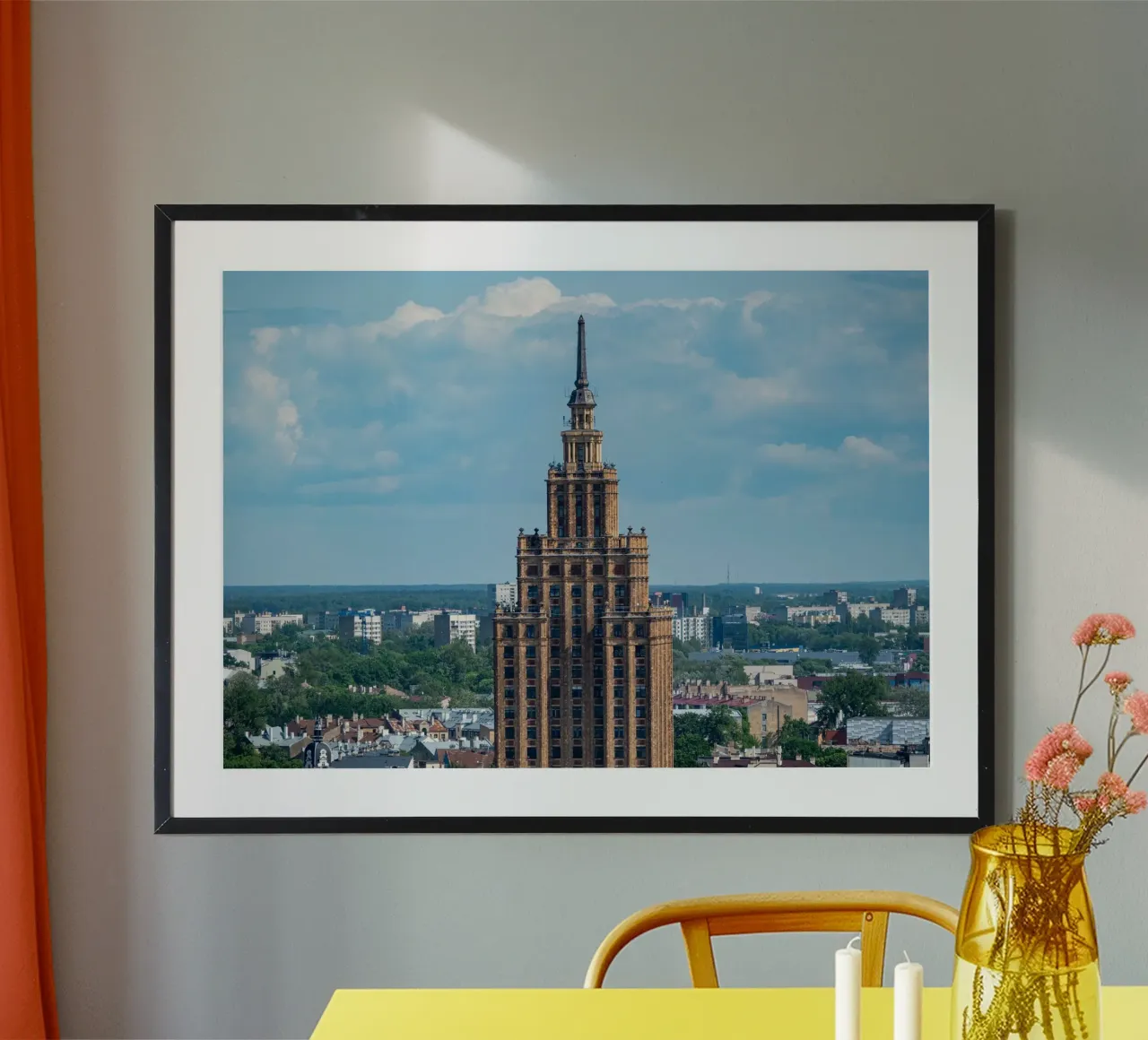Accademia lettone delle scienze di Riga poster da anderm