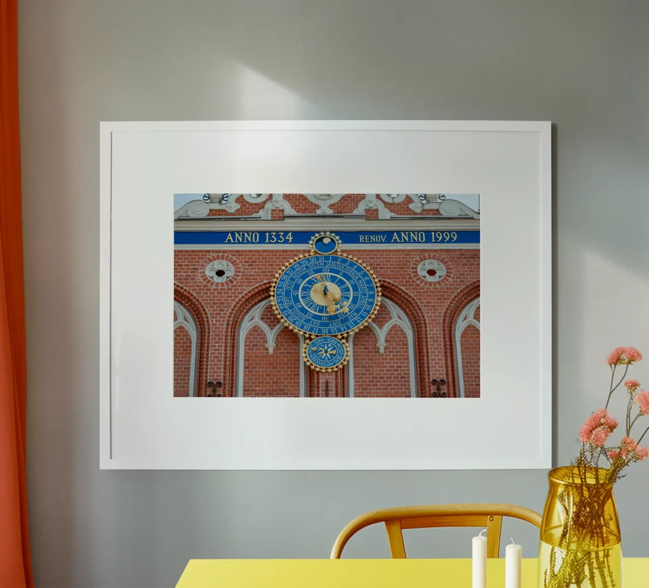 Haus der Schwarzköpfe in Riga, Lettland Poster von anderm