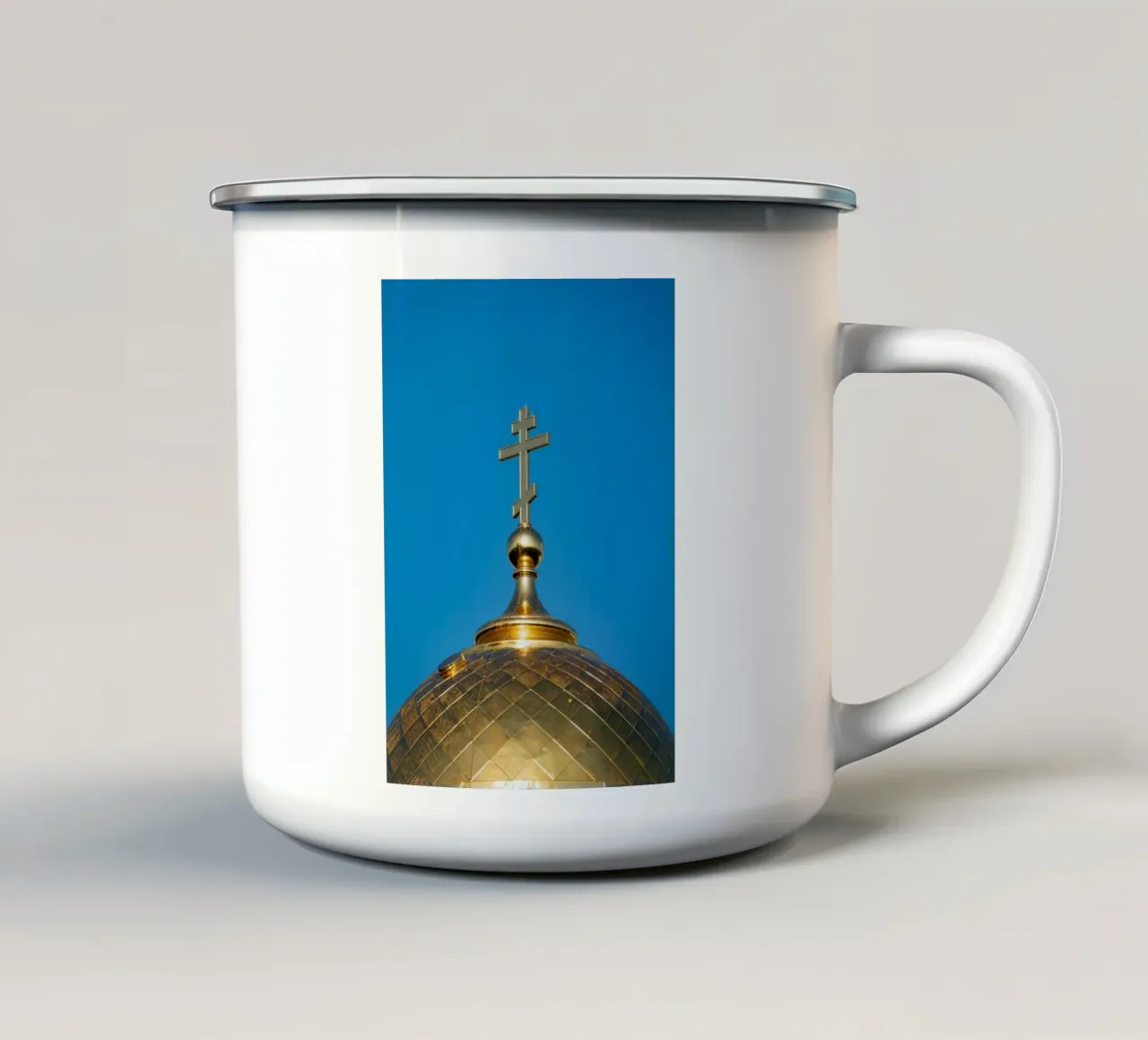 Riga Cattedrale ortodossa della Natività di Cristo tazza in smalto da anderm