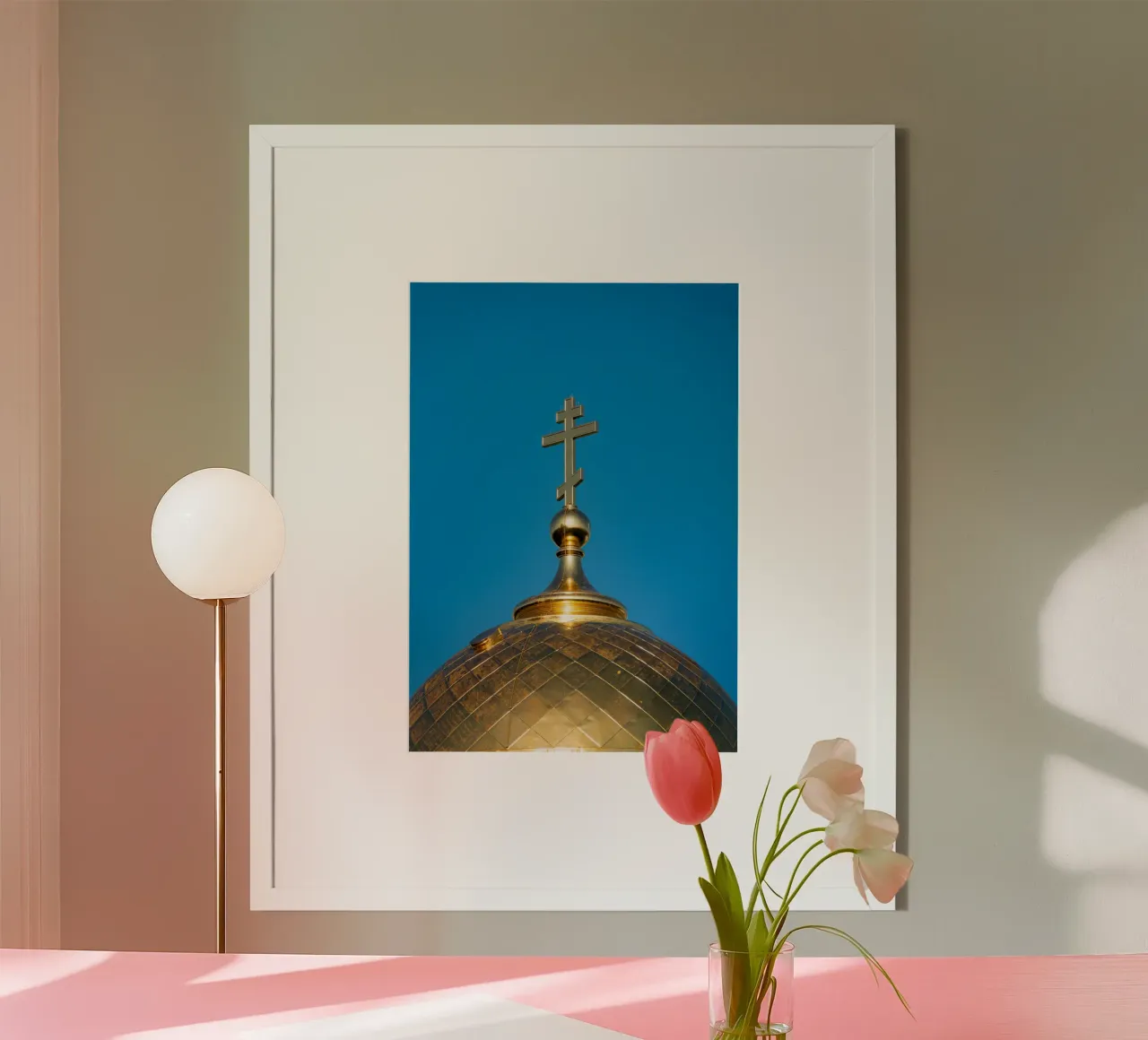 Riga Cattedrale ortodossa della Natività di Cristo poster da anderm