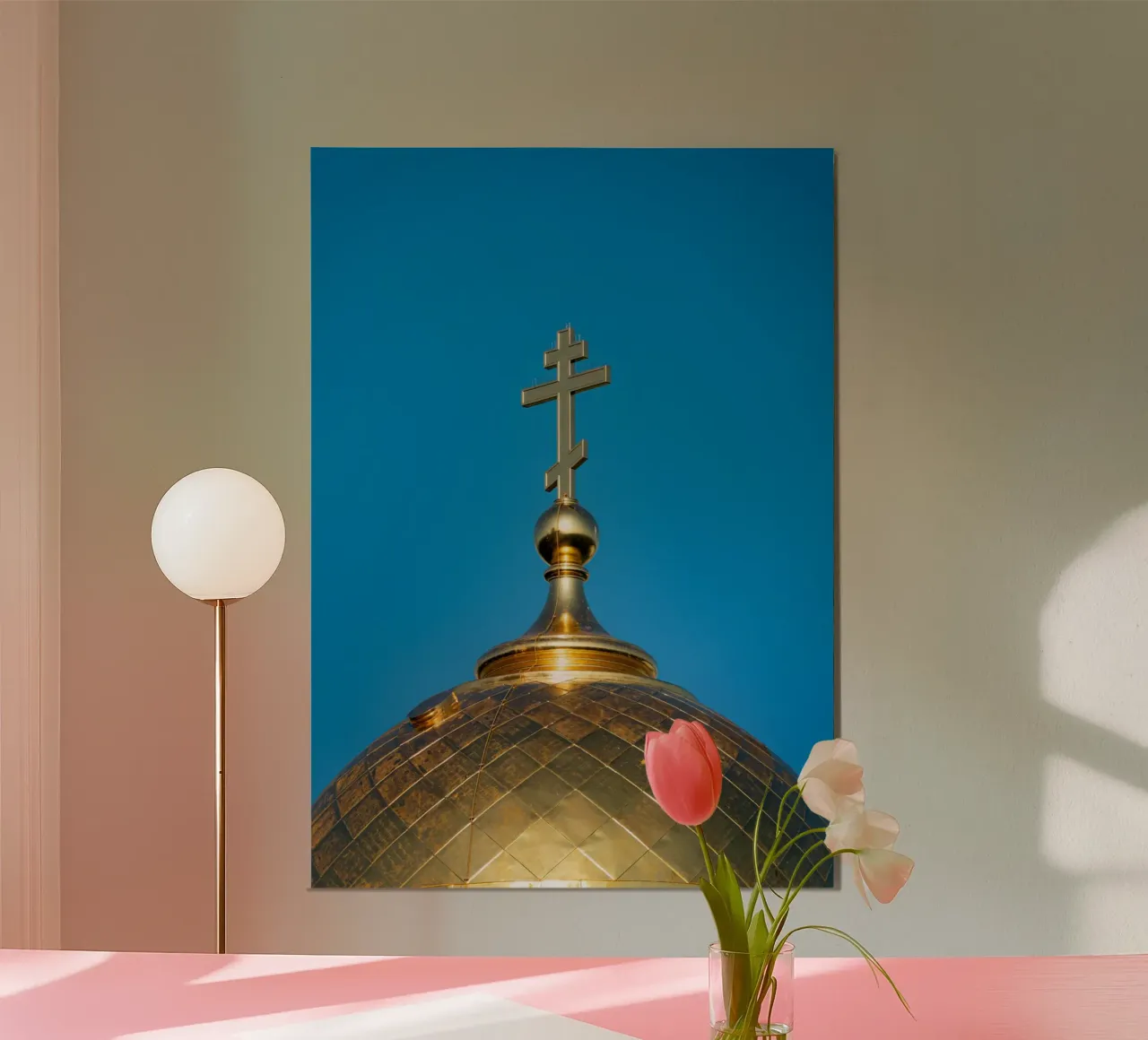Riga Cattedrale ortodossa della Natività di Cristo poster da anderm