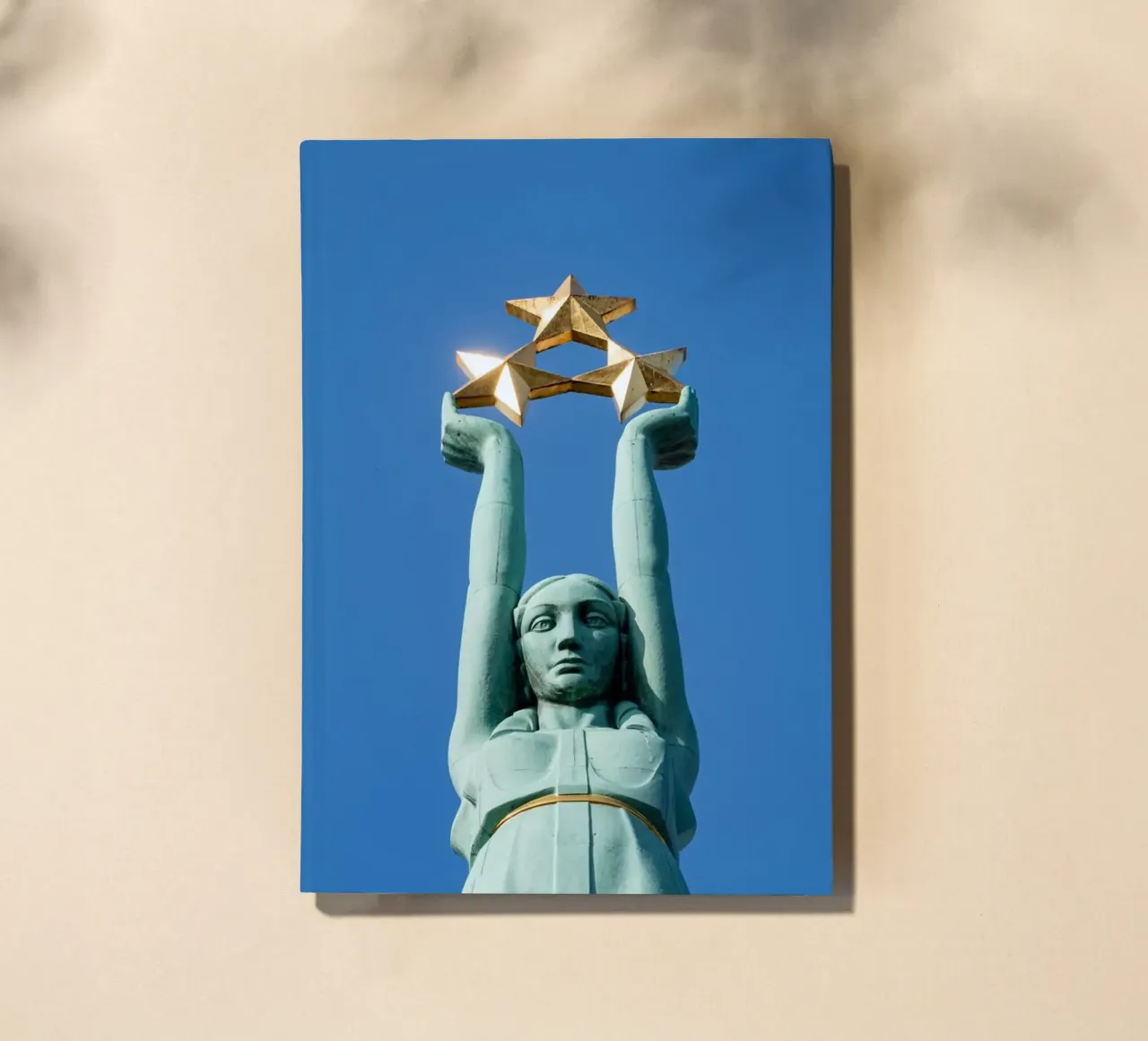 Statue of freedom in Riga, Latvia notebook by anderm