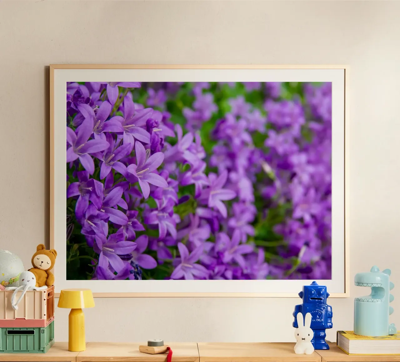 Campanule viola poster da anderm