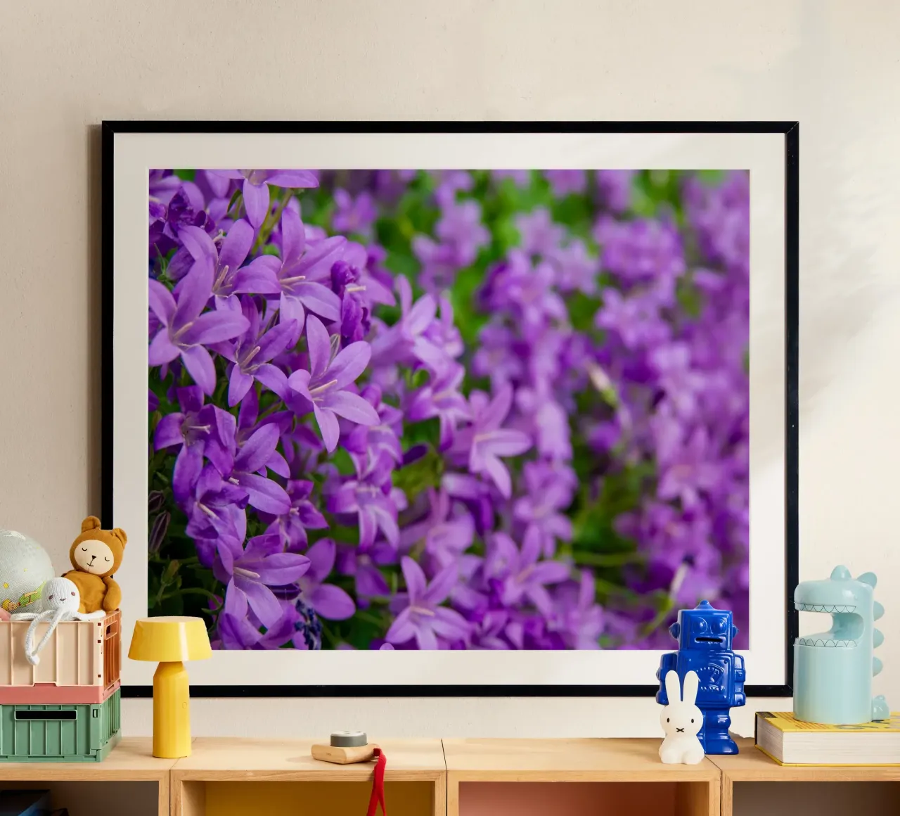 Campanule viola carta hahnemühle da anderm