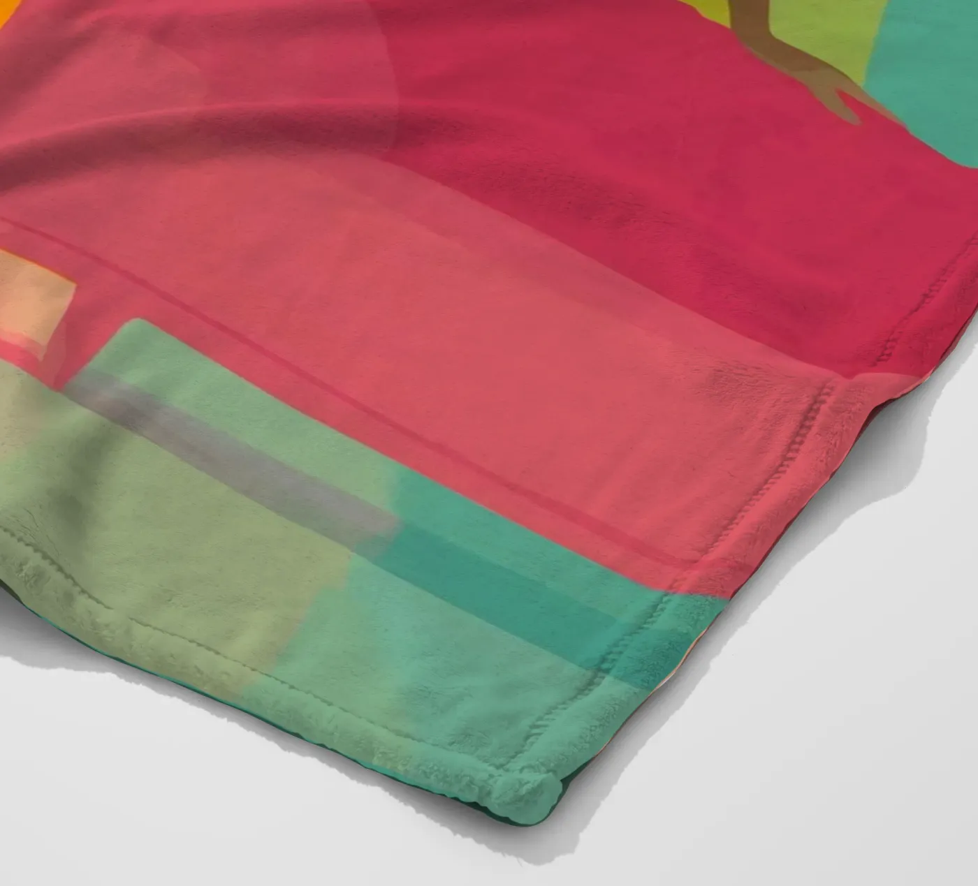 Rainbow Lounge Fleecedecke von Clara August