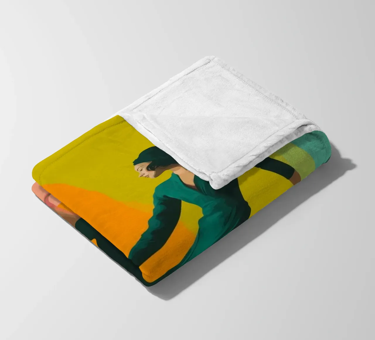 Rainbow Lounge coperta in pile da Clara August