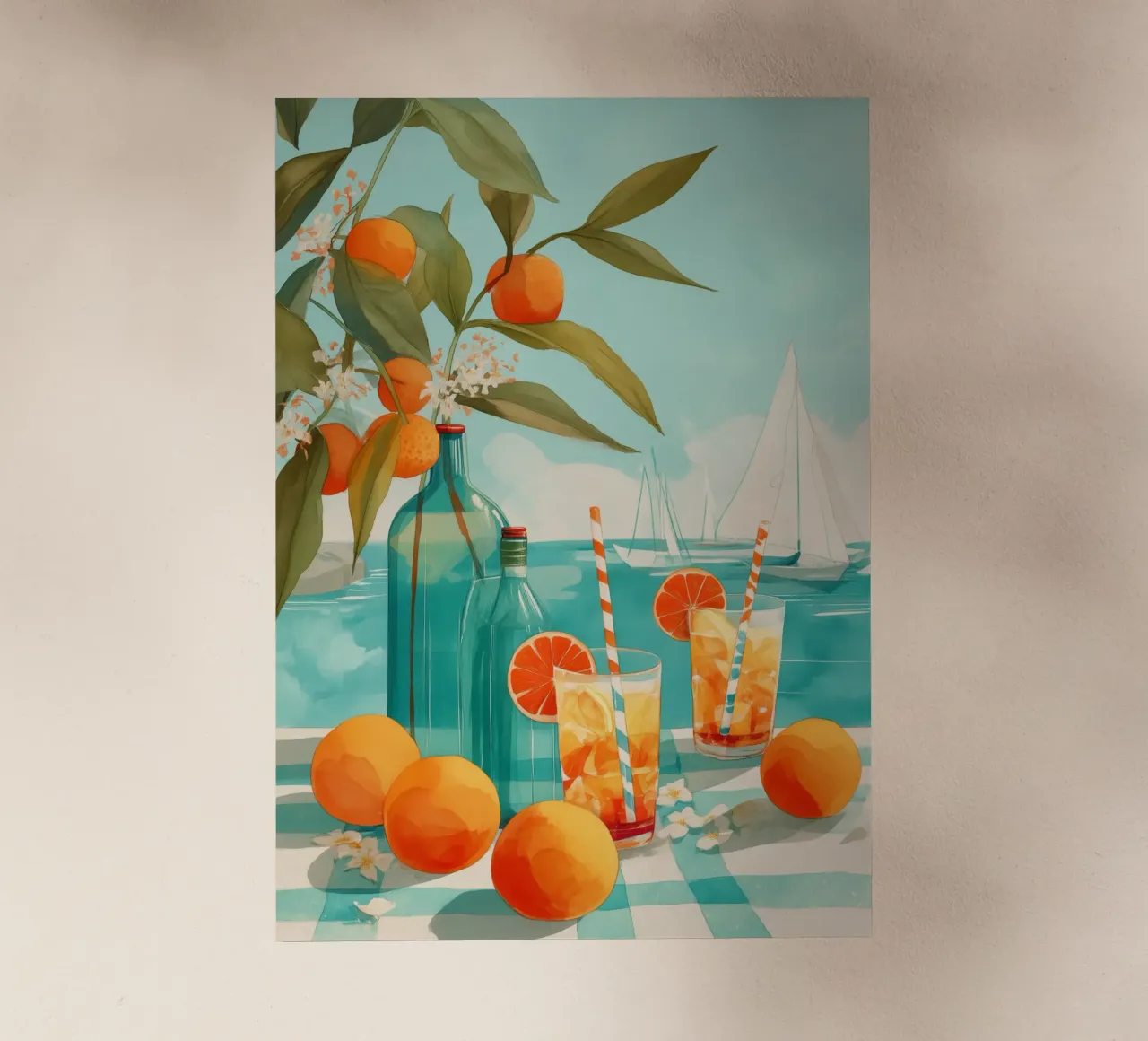 Citrus Coast pellicola backlit da Clara August