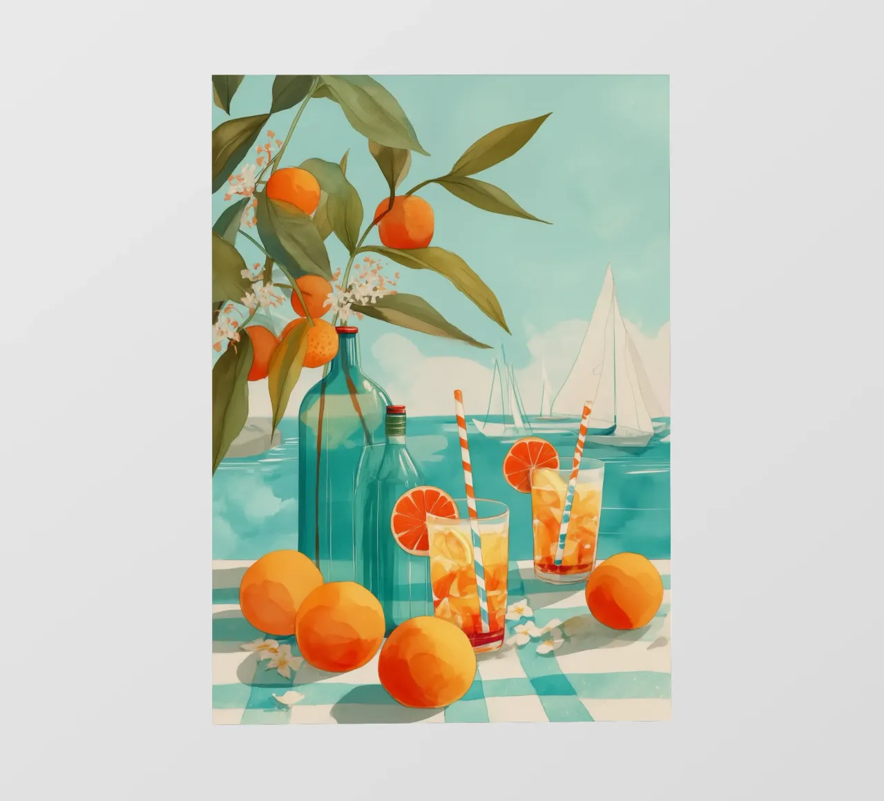 Citrus Coast telo in pvc da Clara August
