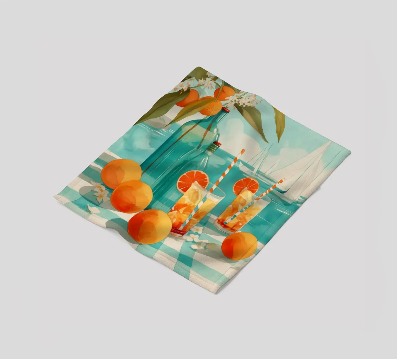 Citrus Coast coperta in pile da Clara August