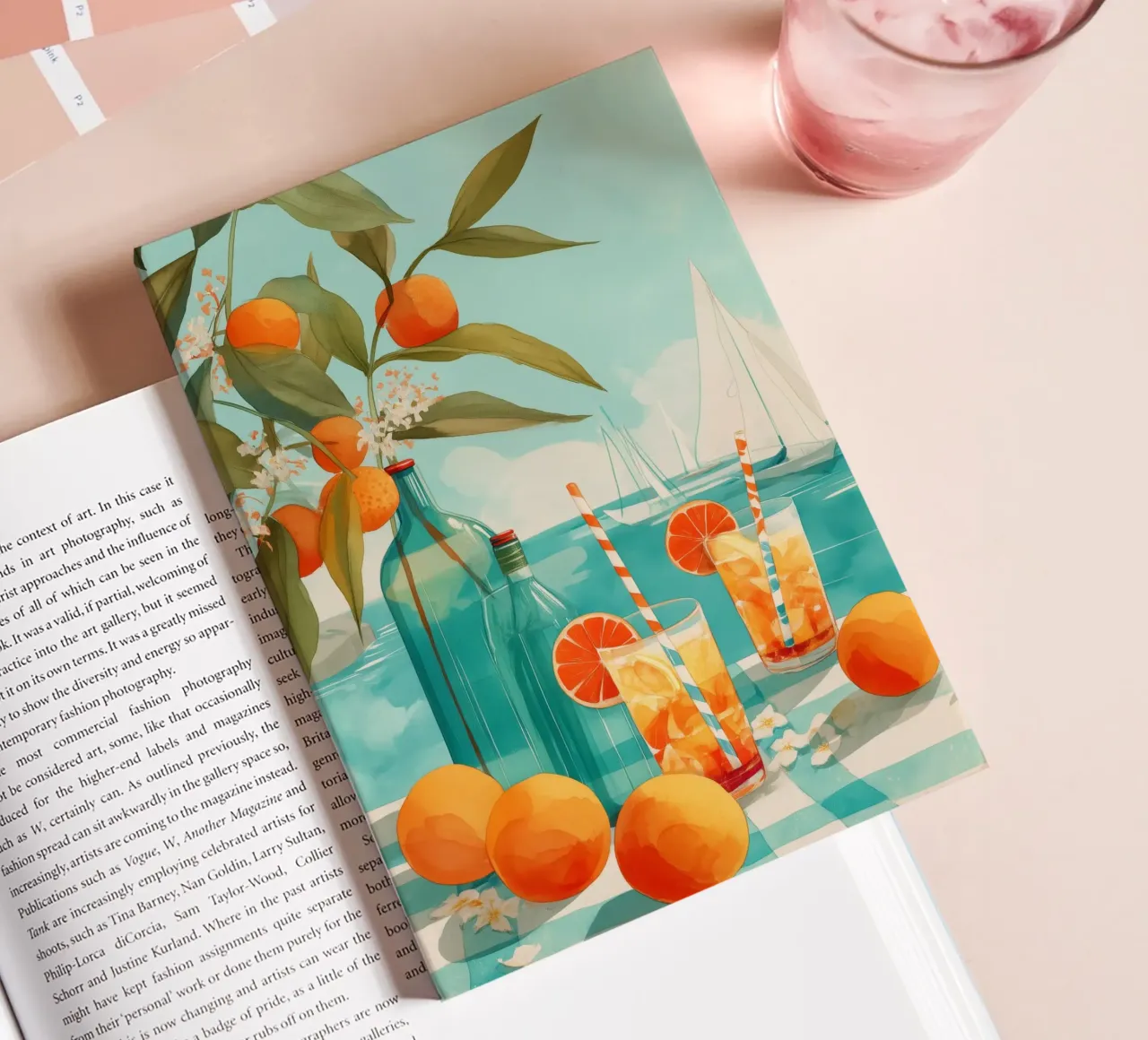 Citrus Coast notebook by Clara August