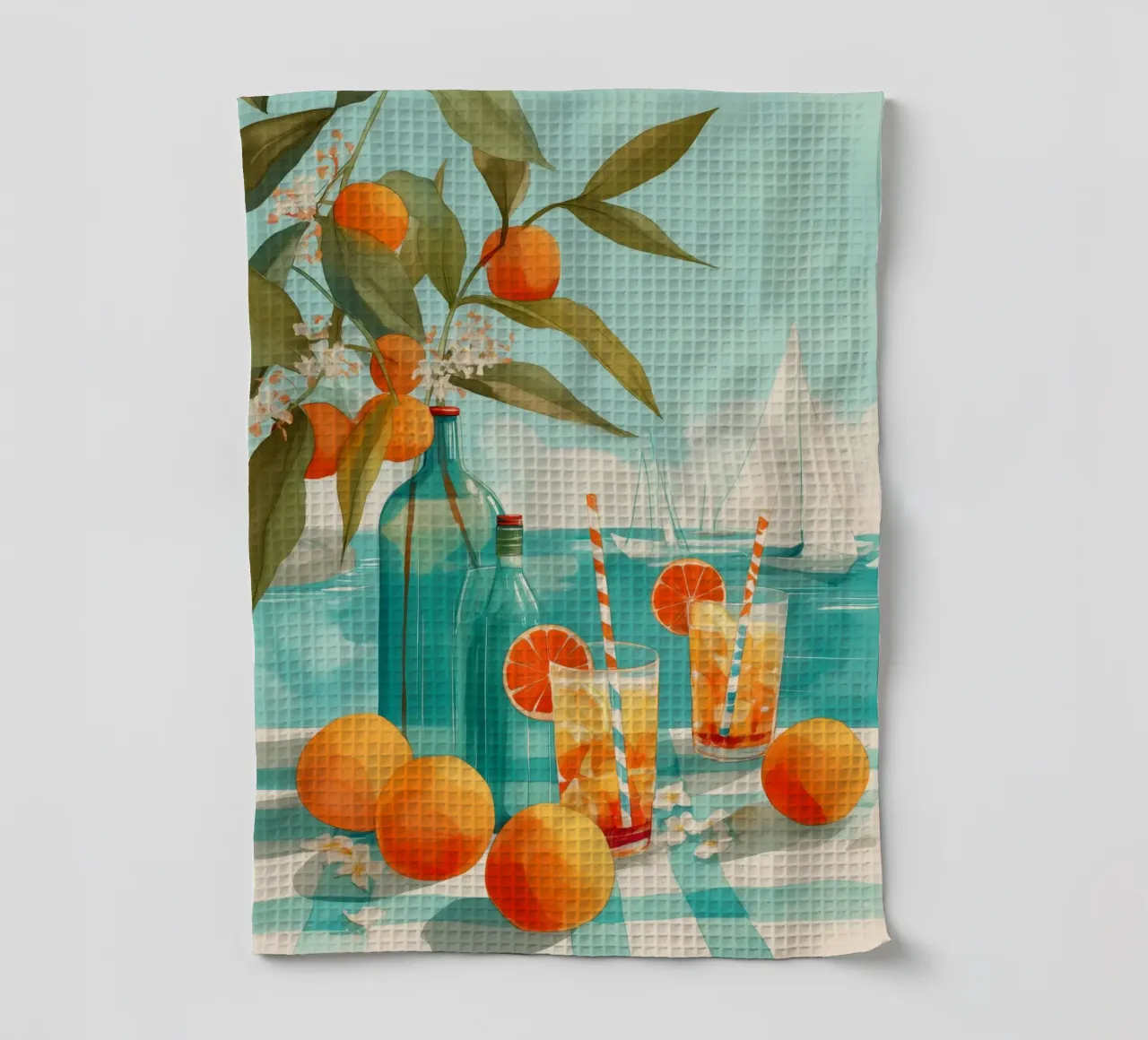 Citrus Coast canovaccio da cucina da Clara August