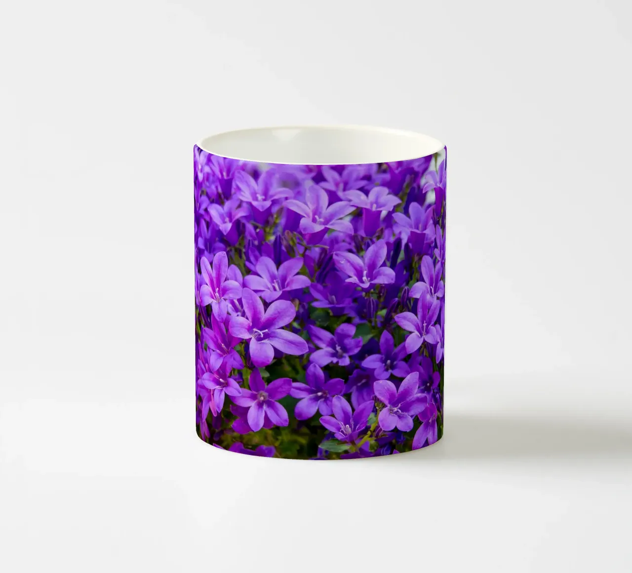 Campanule viola tazza in ceramica da anderm