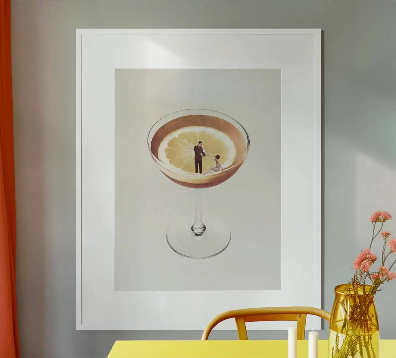 Maarten Leon - Cocktail al limone carta hahnemühle da Kunairaisem