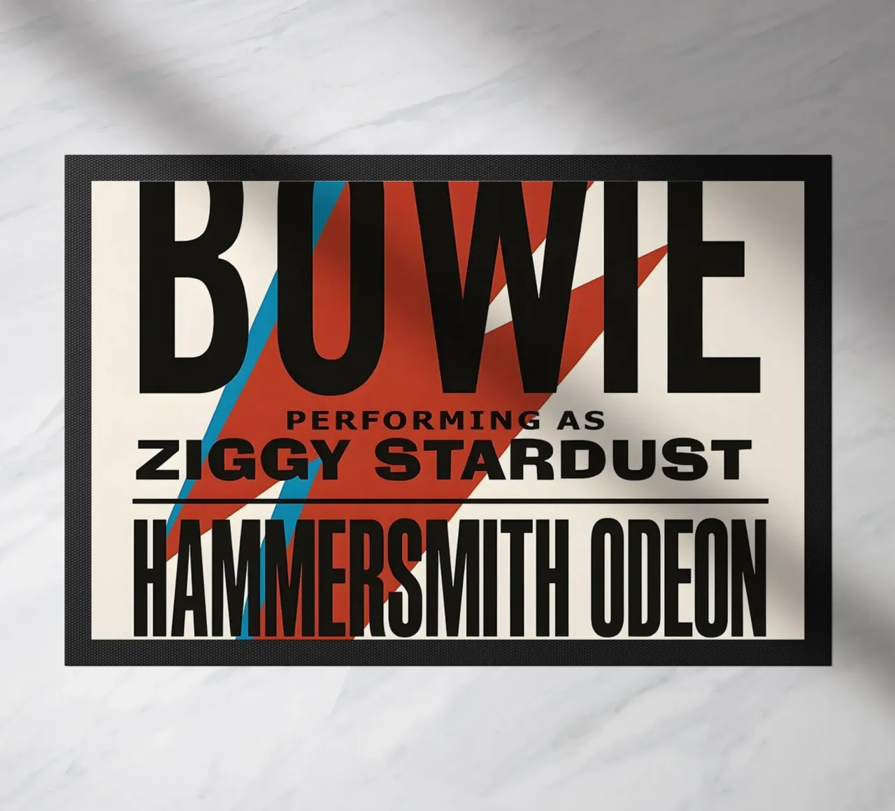 Reproduction David Bowie Hammersmith Odeon Music zerbino da DGUnder