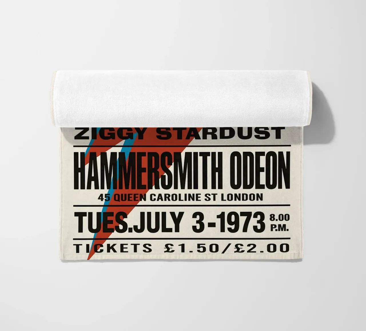 Reproduction David Bowie Hammersmith Odeon Music telo mare da DGUnder