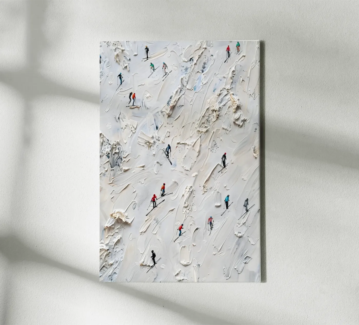 Mountain Rush canvas by Tinyverse Studio