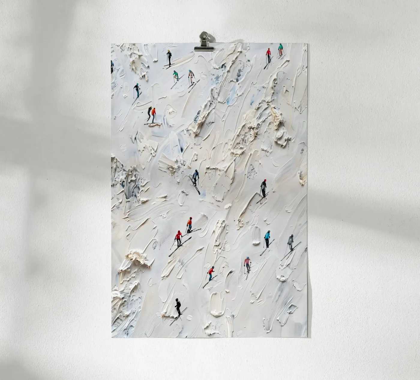 Mountain Rush poster van Tinyverse Studio