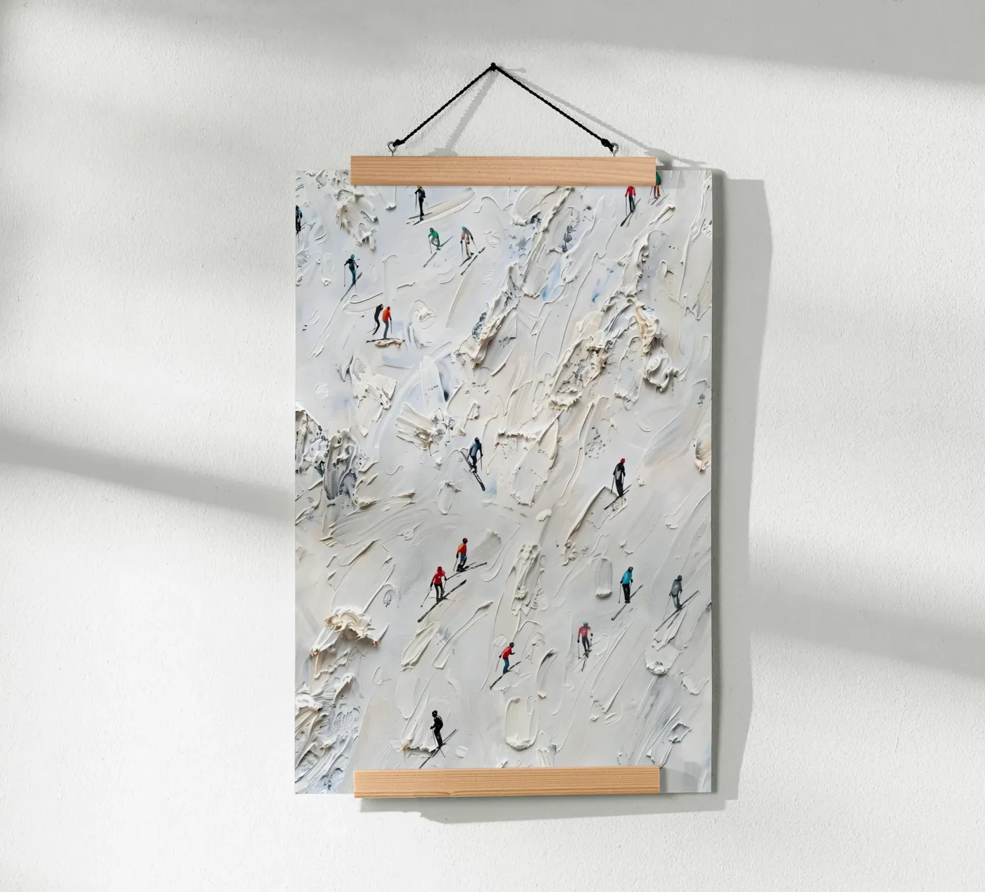 Mountain Rush poster van Tinyverse Studio