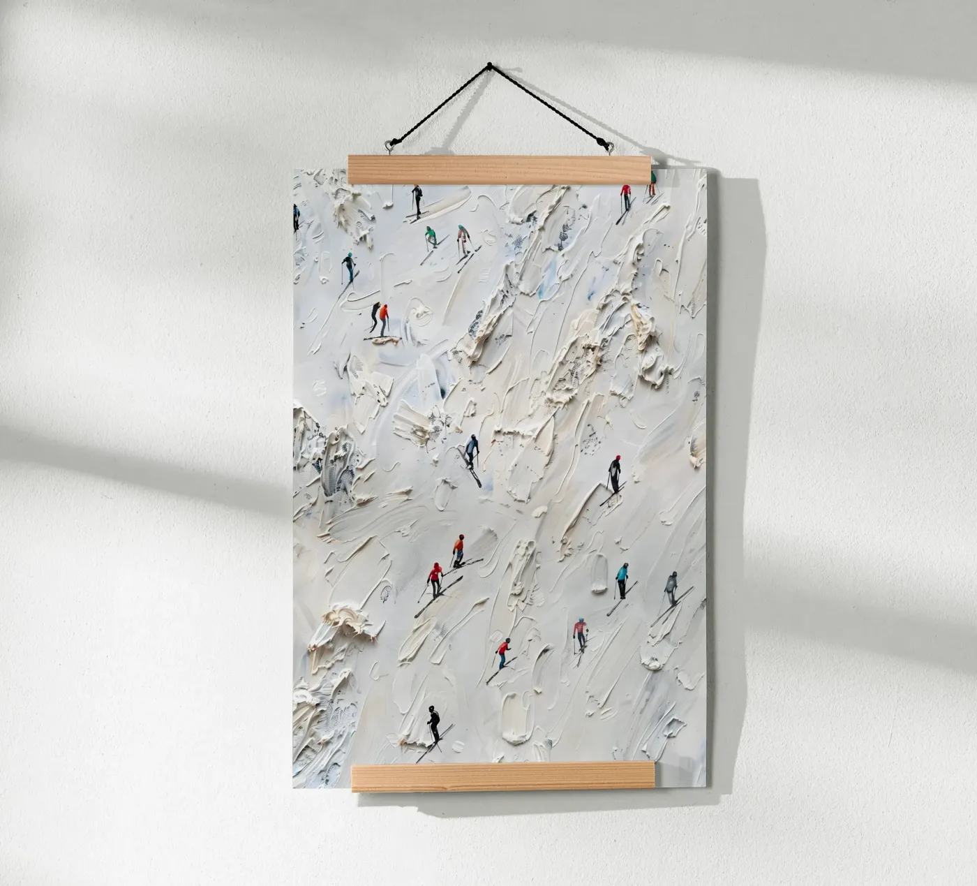 Mountain Rush poster van Tinyverse Studio