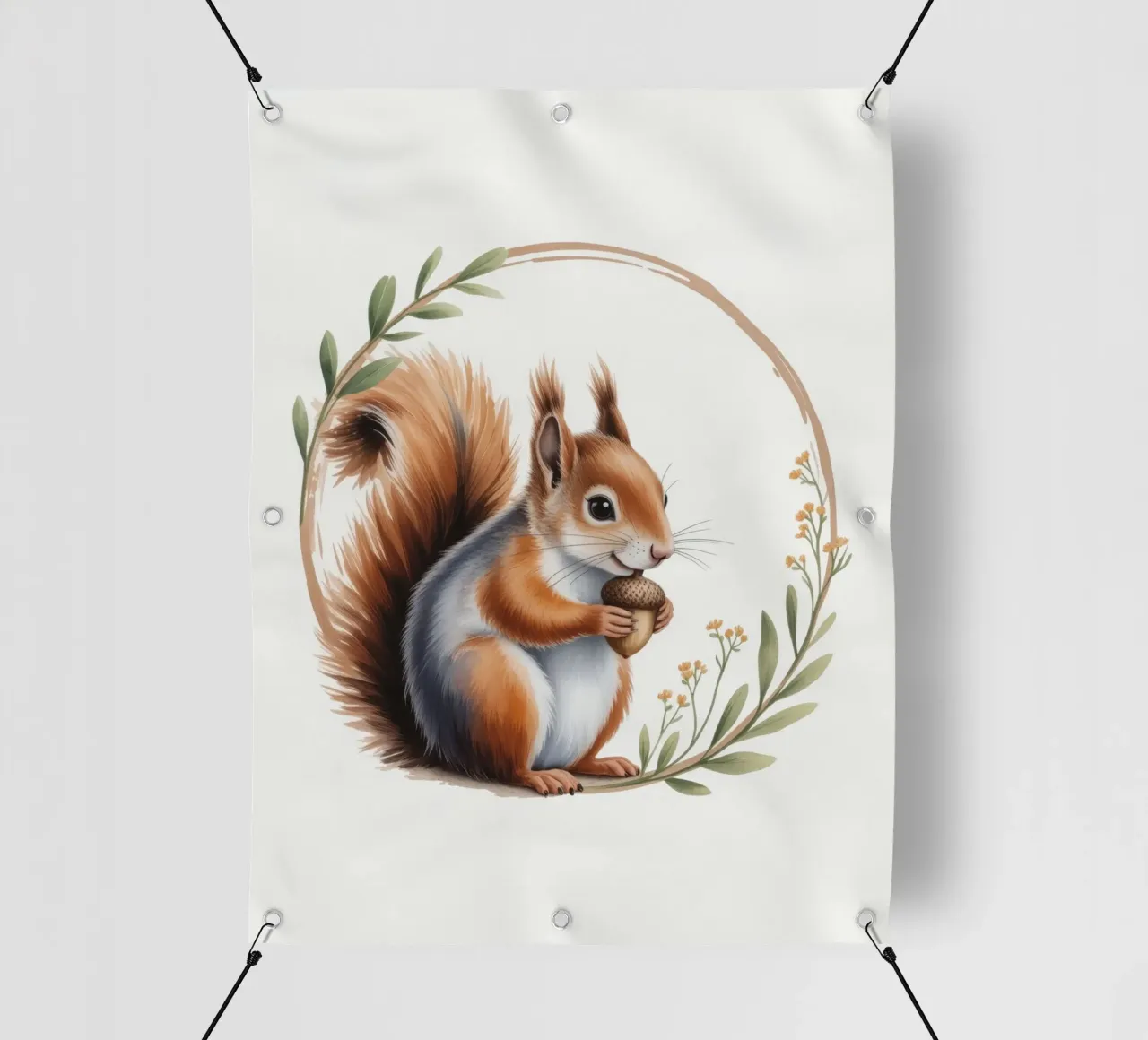 Max the Little Sqirrel telo in pvc da Klitzeklein