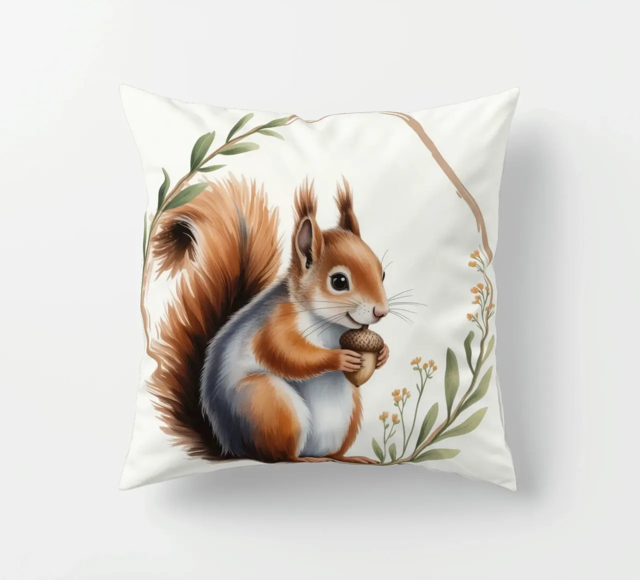 Max the Little Sqirrel cuscino da Klitzeklein