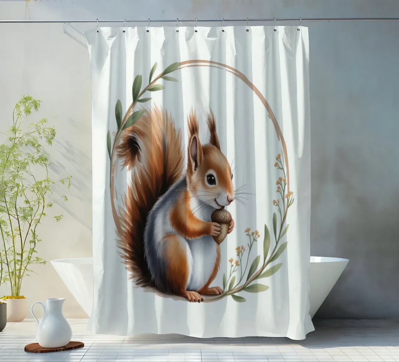 Max the Little Sqirrel tenda da doccia da Klitzeklein
