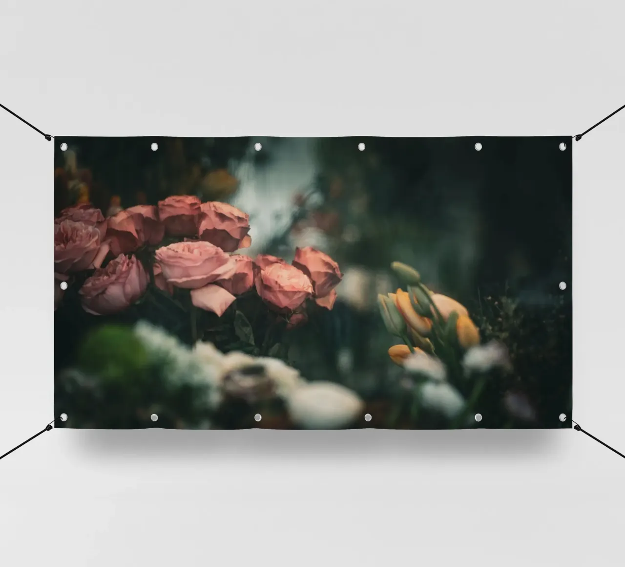 Flowers telo in pvc da Jonas Klein