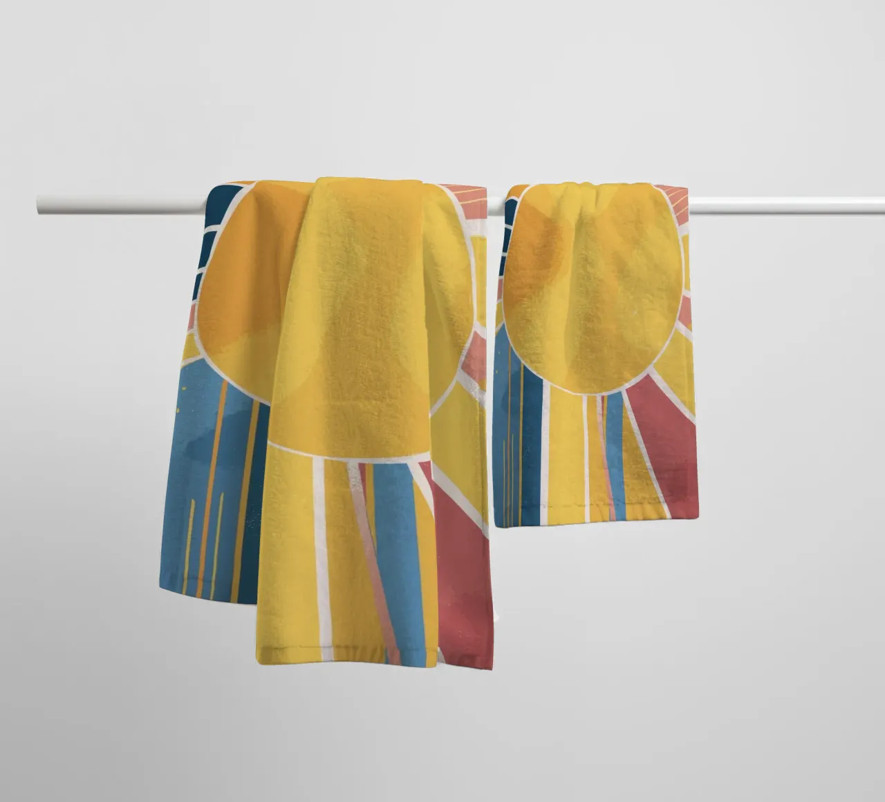 El sol toalla de baño de Pictura
