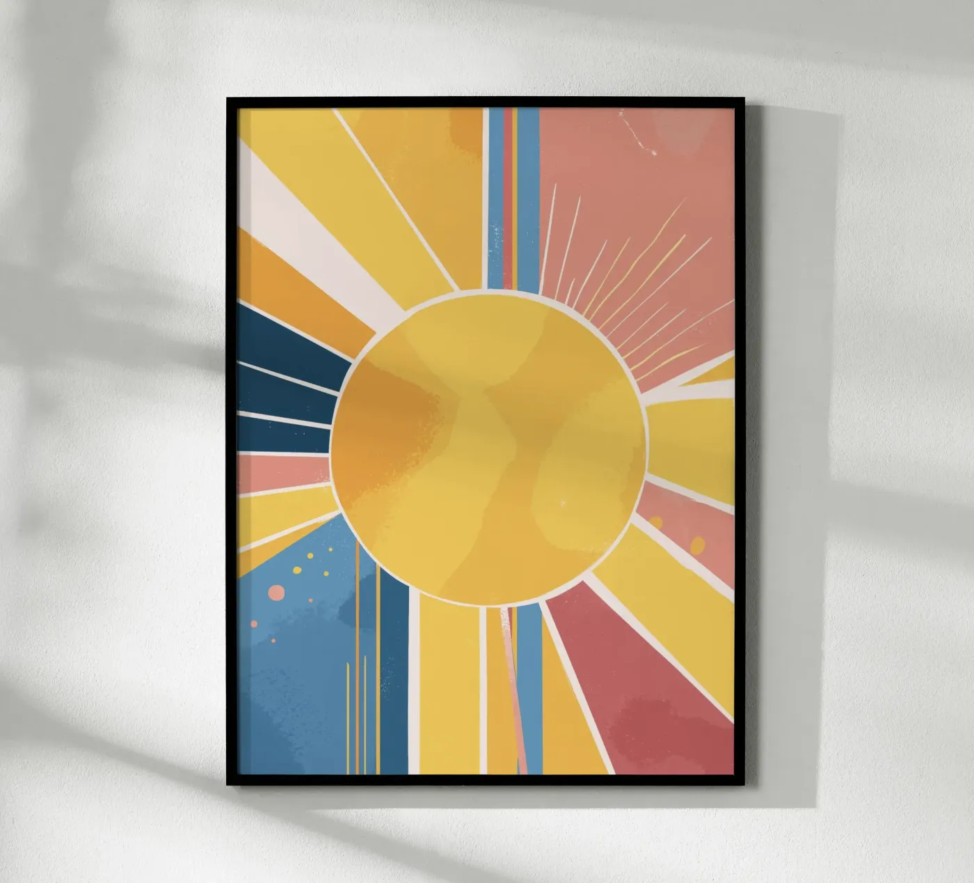 De zon poster van Pictura