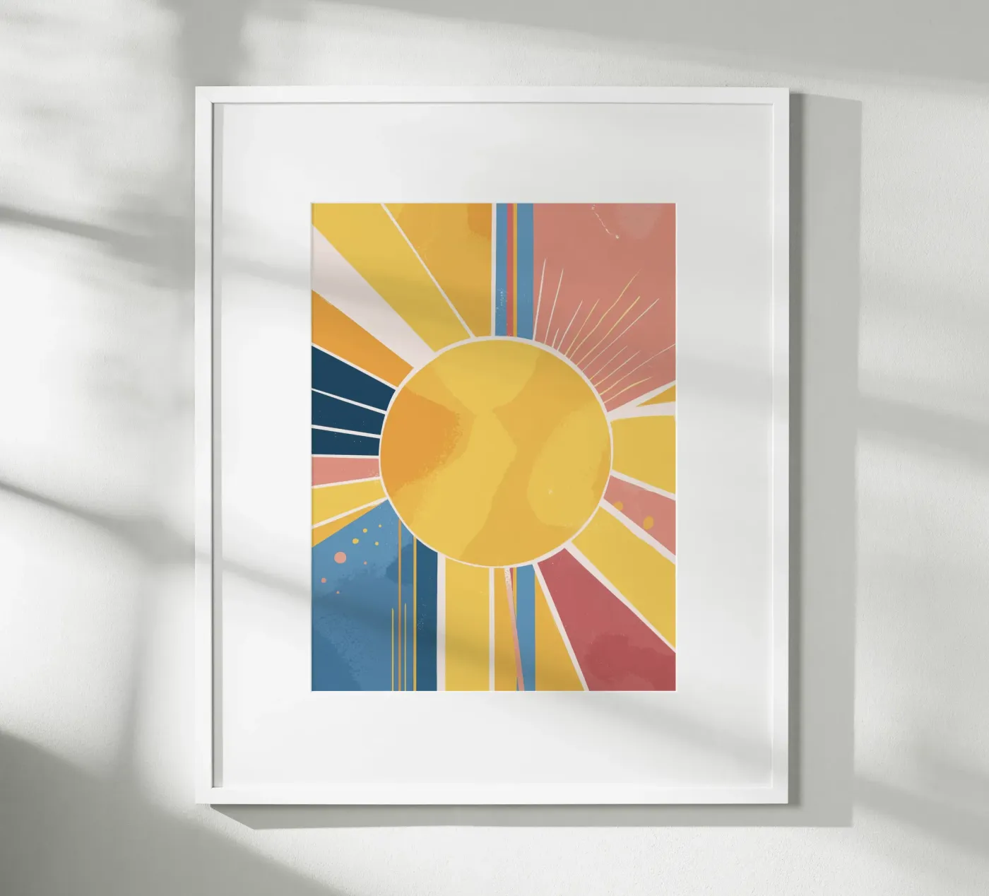 De zon poster van Pictura