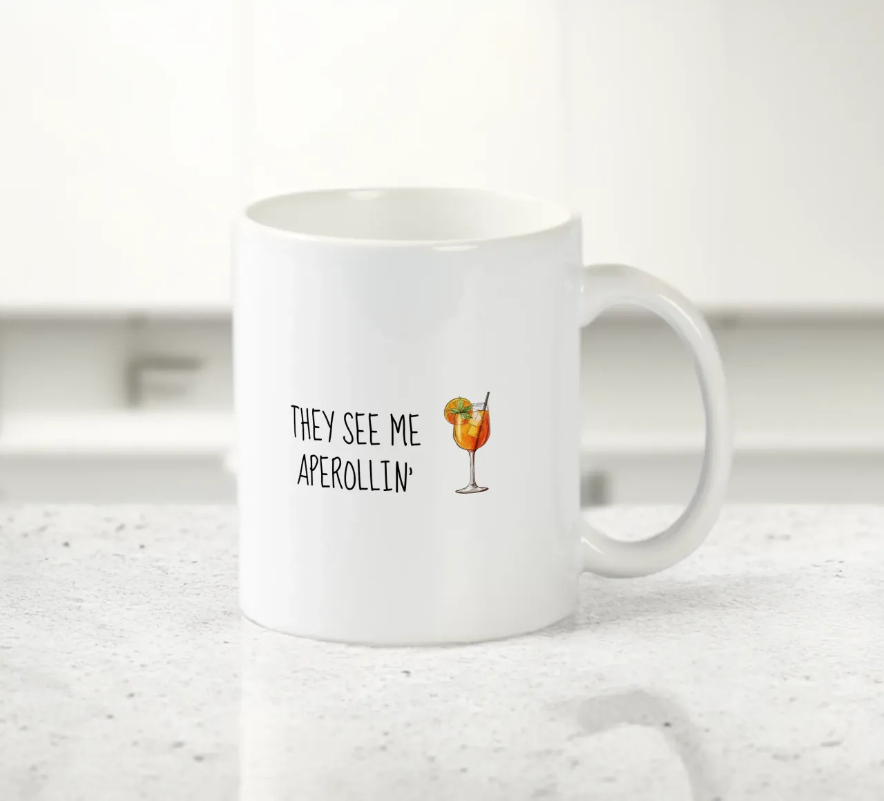 Aperollin' tazza in ceramica da Gift Ideas