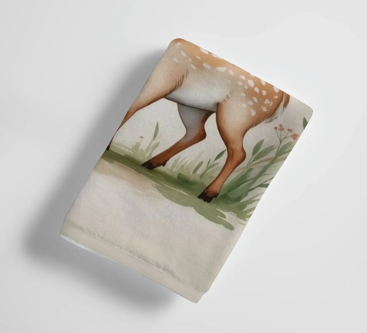 Hazel the Little Deer asciugamano da bagno da Klitzeklein
