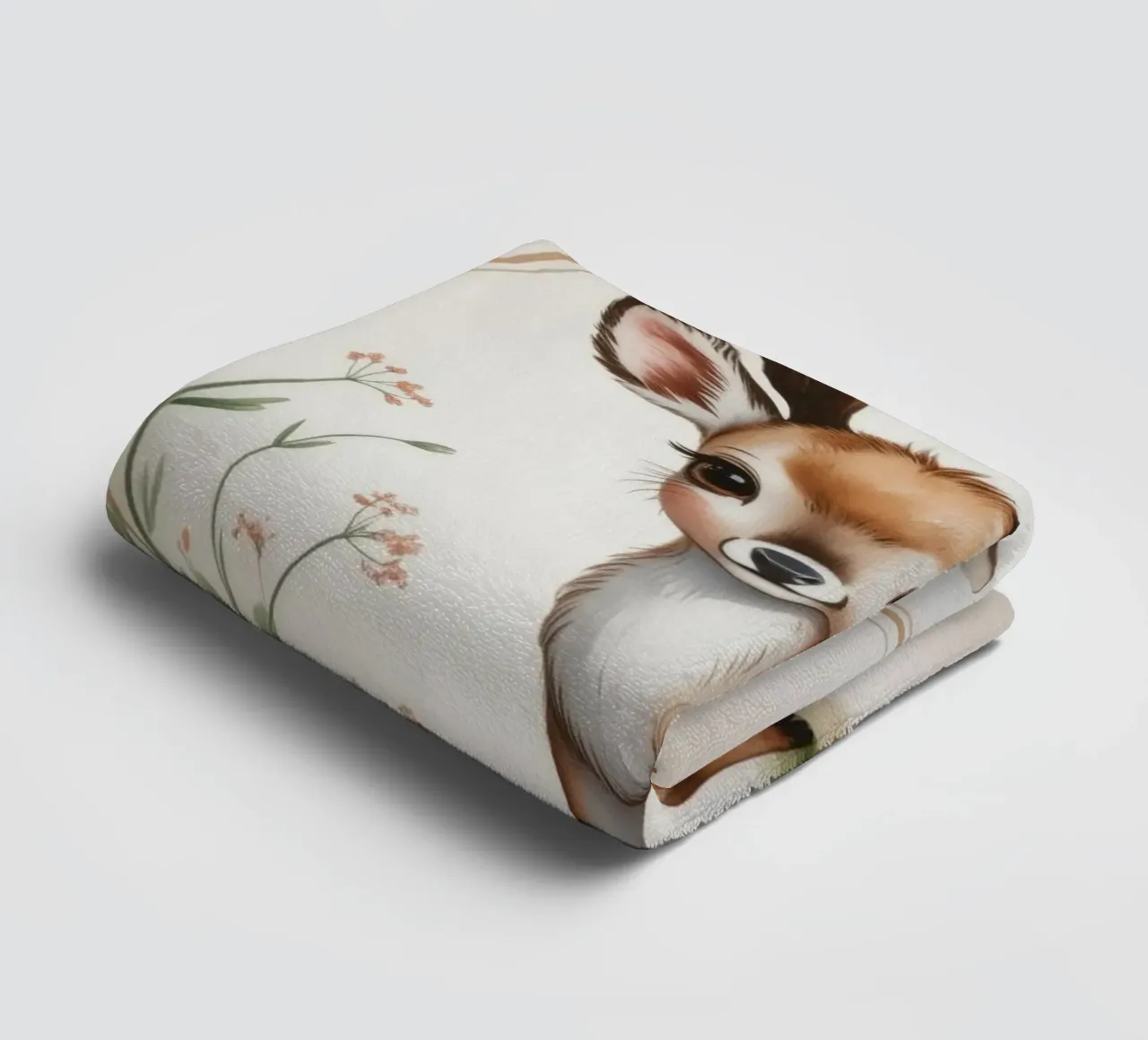 Hazel the Little Deer asciugamano da bagno da Klitzeklein