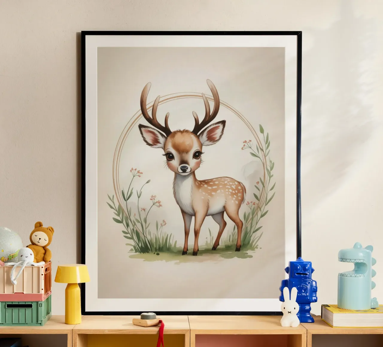 Hazel the Little Deer carta hahnemühle da Klitzeklein