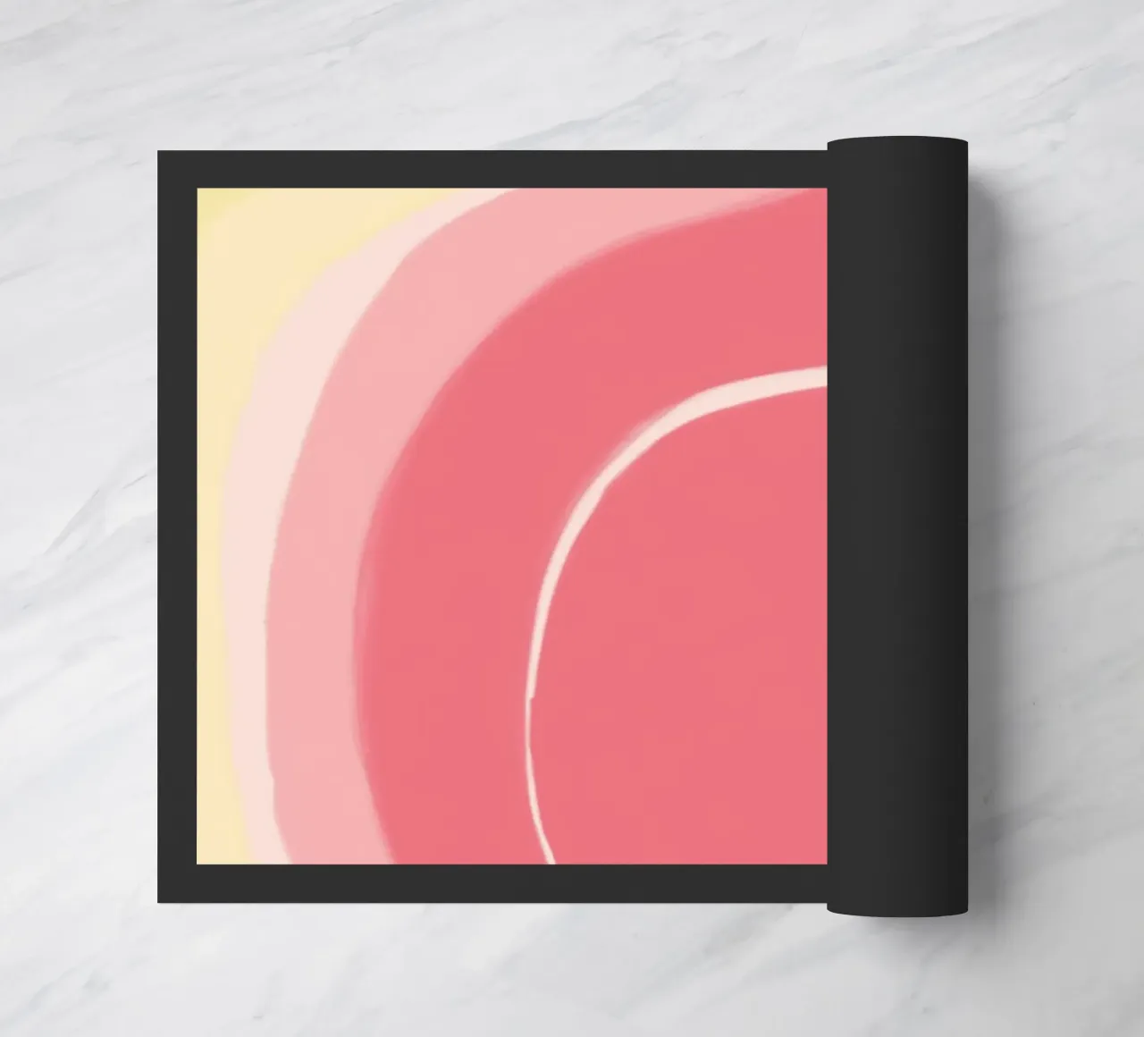 Rosa e giallo zerbino da Pictura