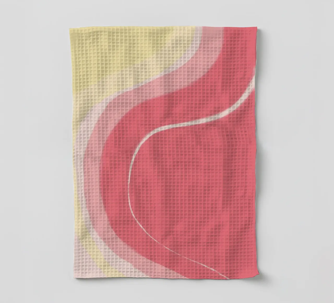 Rose et jaune torchon de Pictura