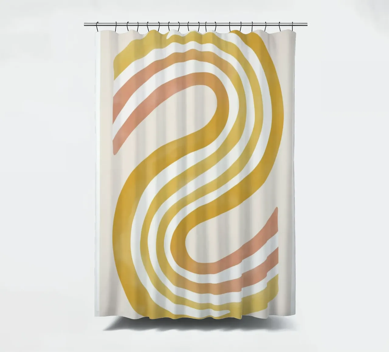 Astratto in colori tenui tenda da doccia da Pictura